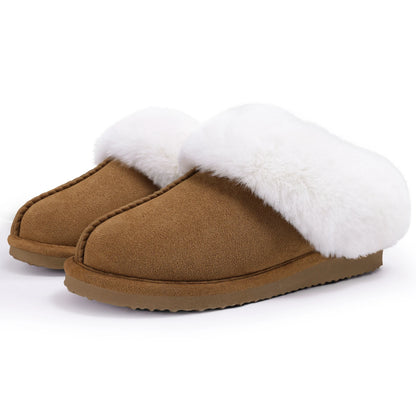 Coral Fleece Slides